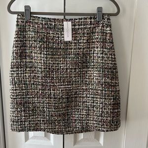 Ann Taylor Tweed Skirt Sz. 4 NWT